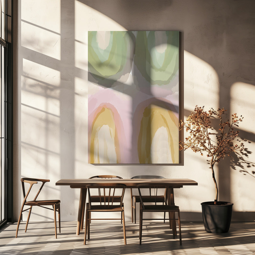 Aquarel Pastel Abstract | Canvas