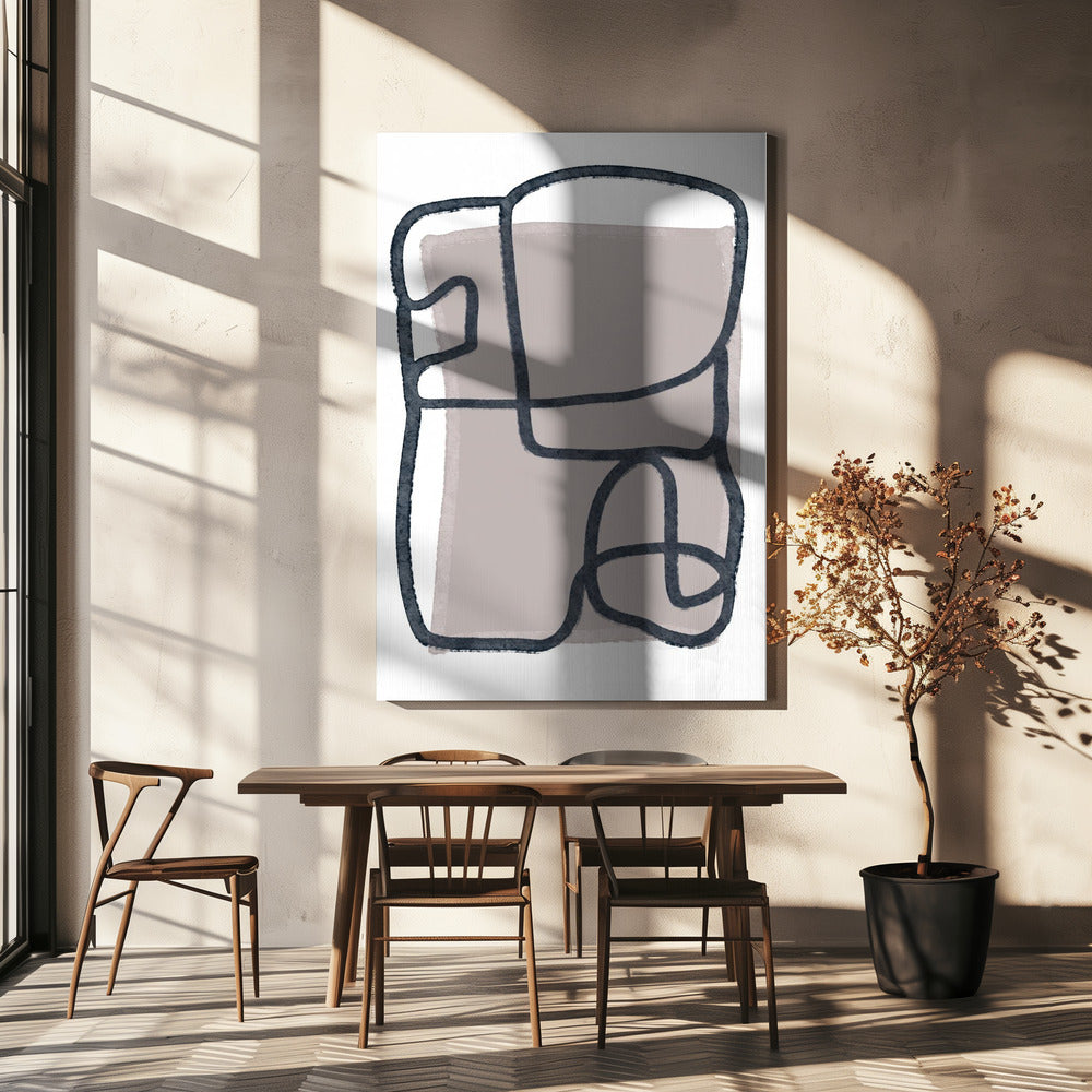 Lijntekening | Canvas