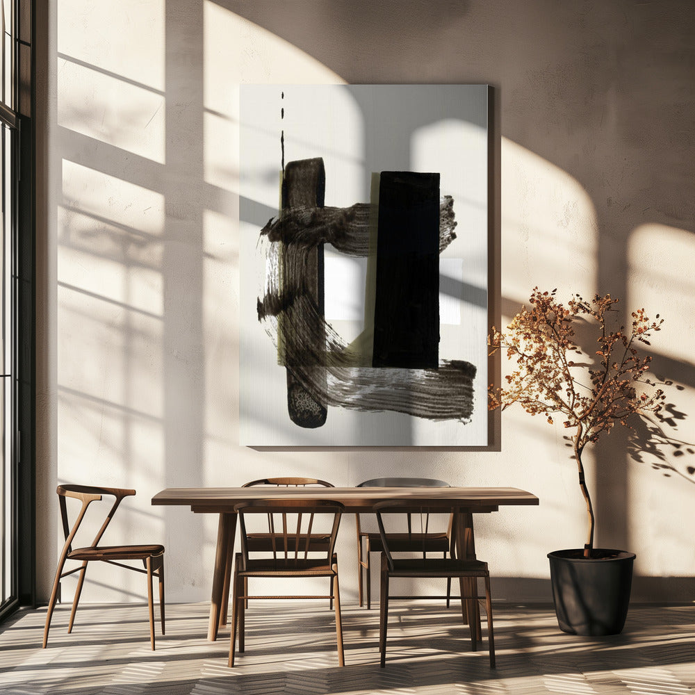 Zen Penseelwerk 3 | Canvas