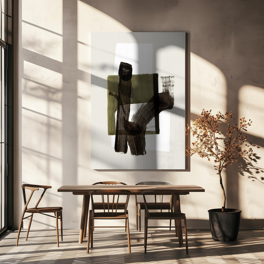 Zen Penseelwerk 4 | Canvas