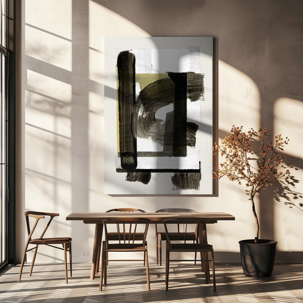 Zen Brushwork 1 | Canvas