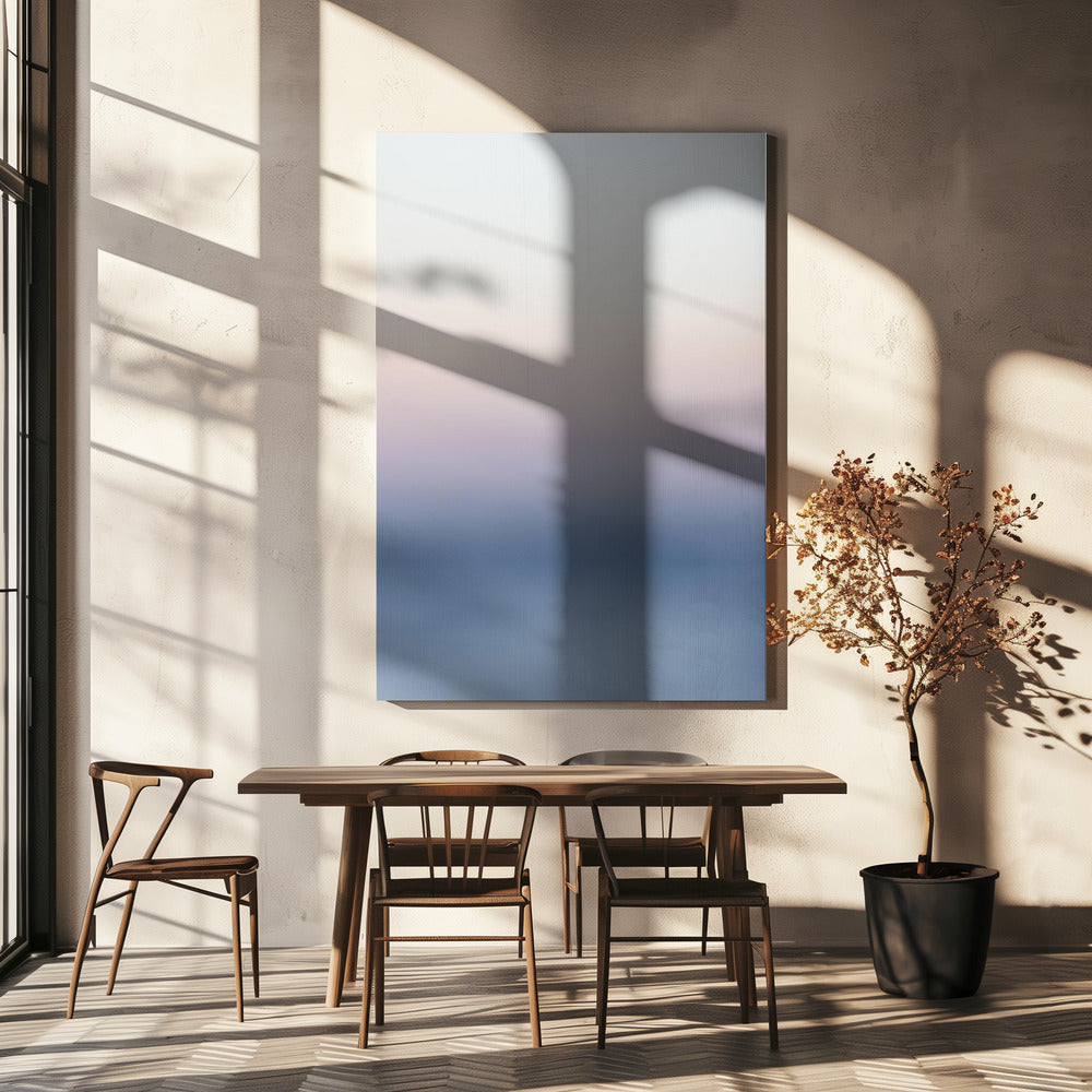 Wazige Zee 3 | Canvas