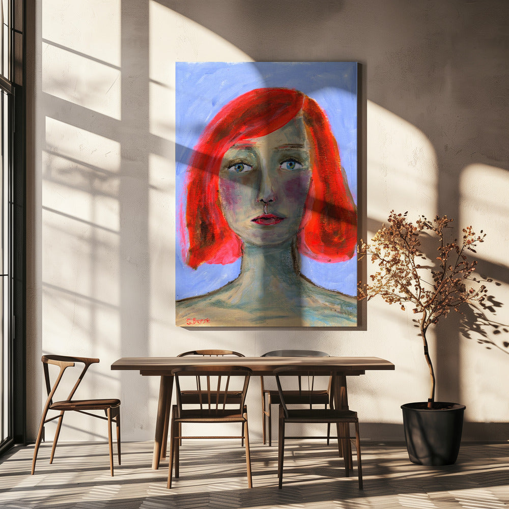 Rood Hoofd | Canvas