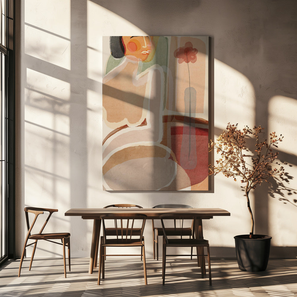 Serene reflectie | Canvas