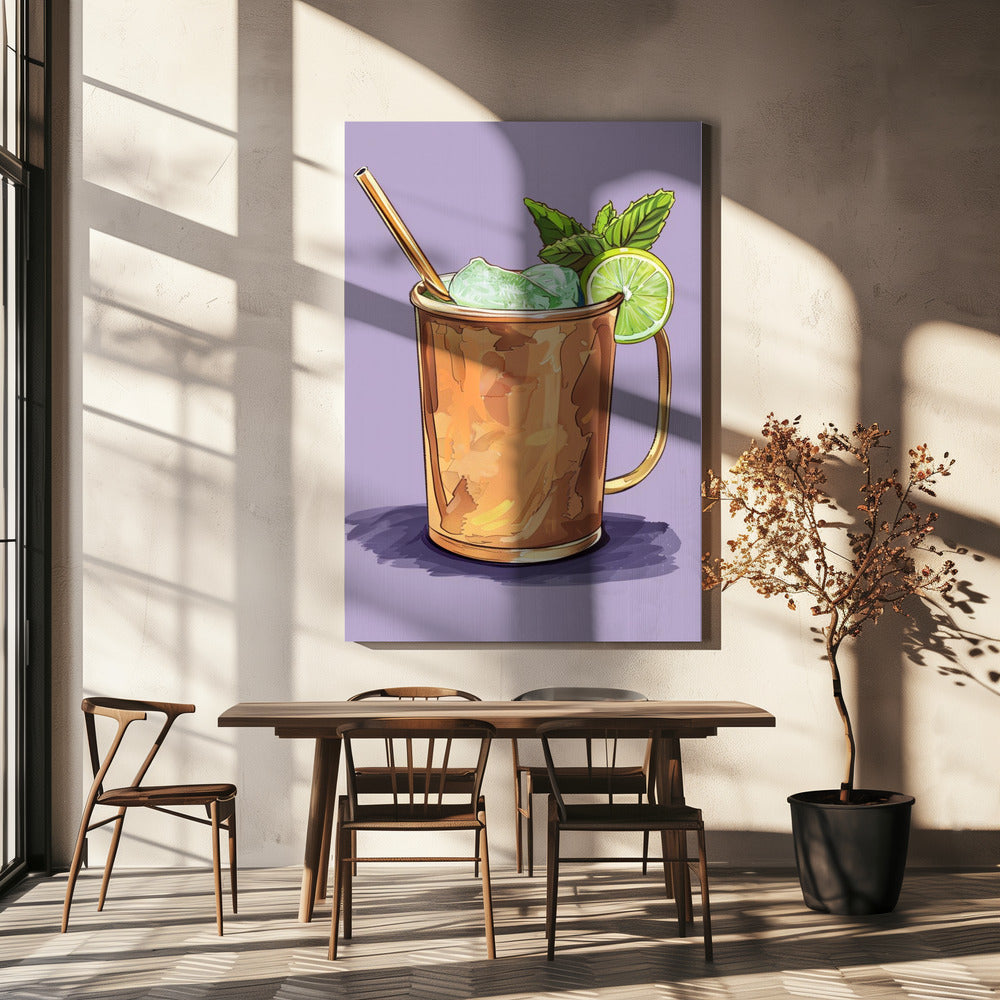 Moskouse Muilezel - Jolly en Dash | Canvas