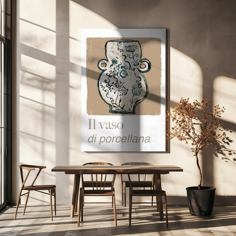 Il Vaso Di Porcellana | Canvas