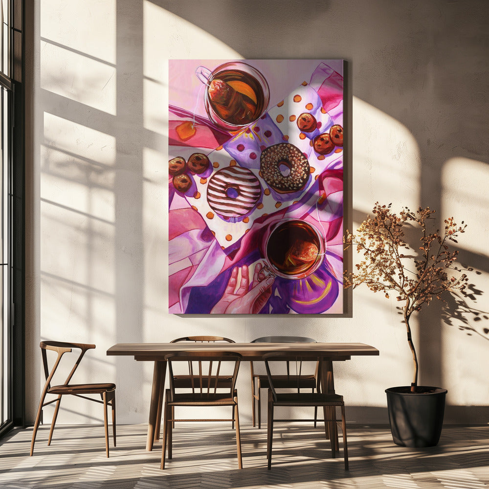 Een kopje warmte | Canvas