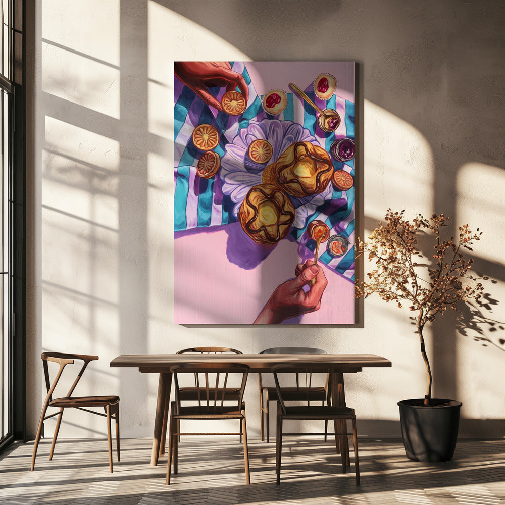 In the Lavender Shadows | Canvas