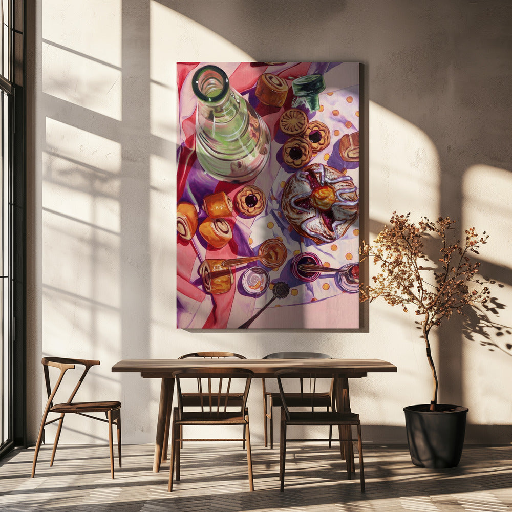 Zoeter dan suikerspin | Canvas