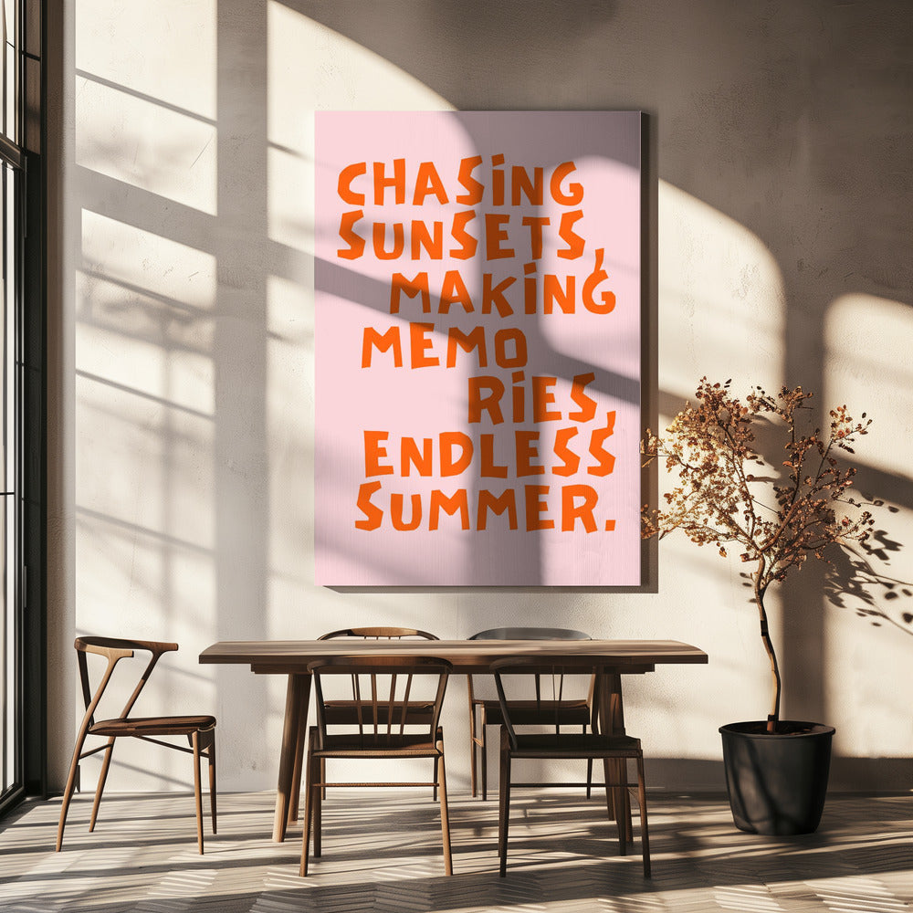 Eindeloze zomer | Canvas