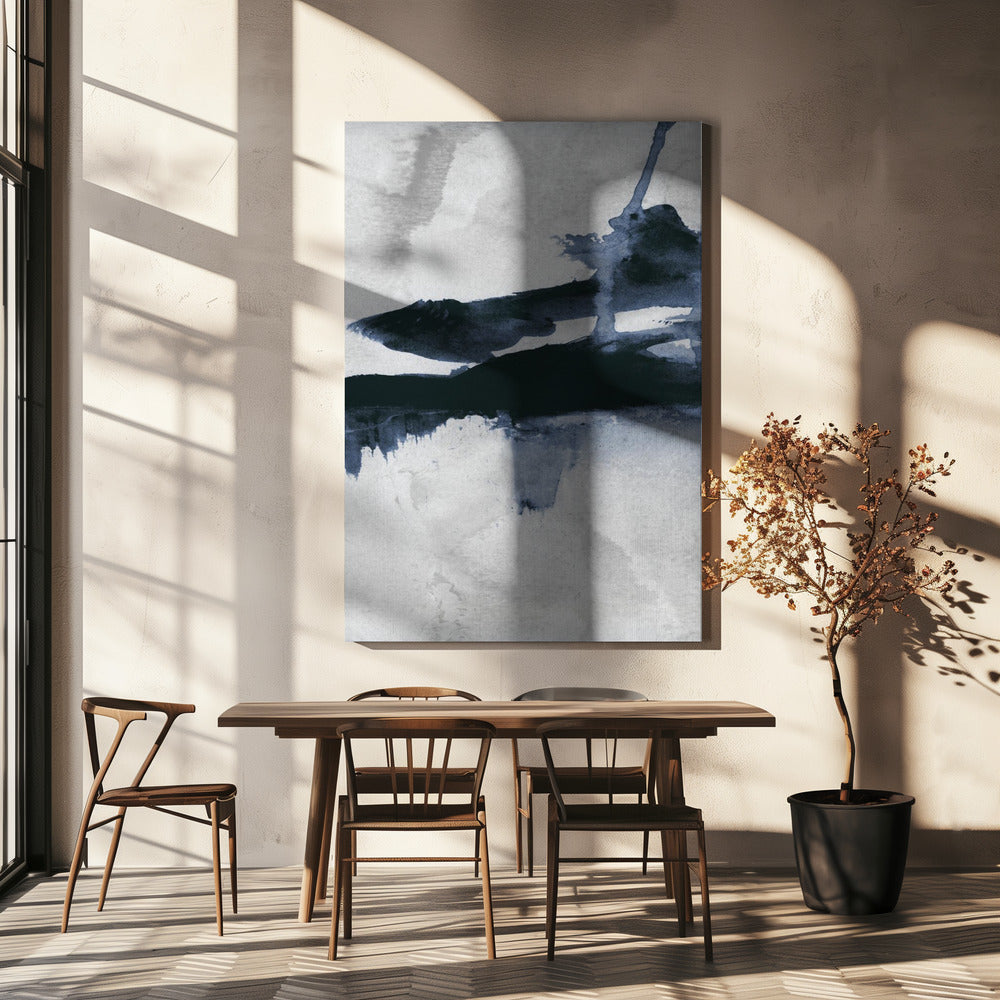 Blauw 1 | Canvas