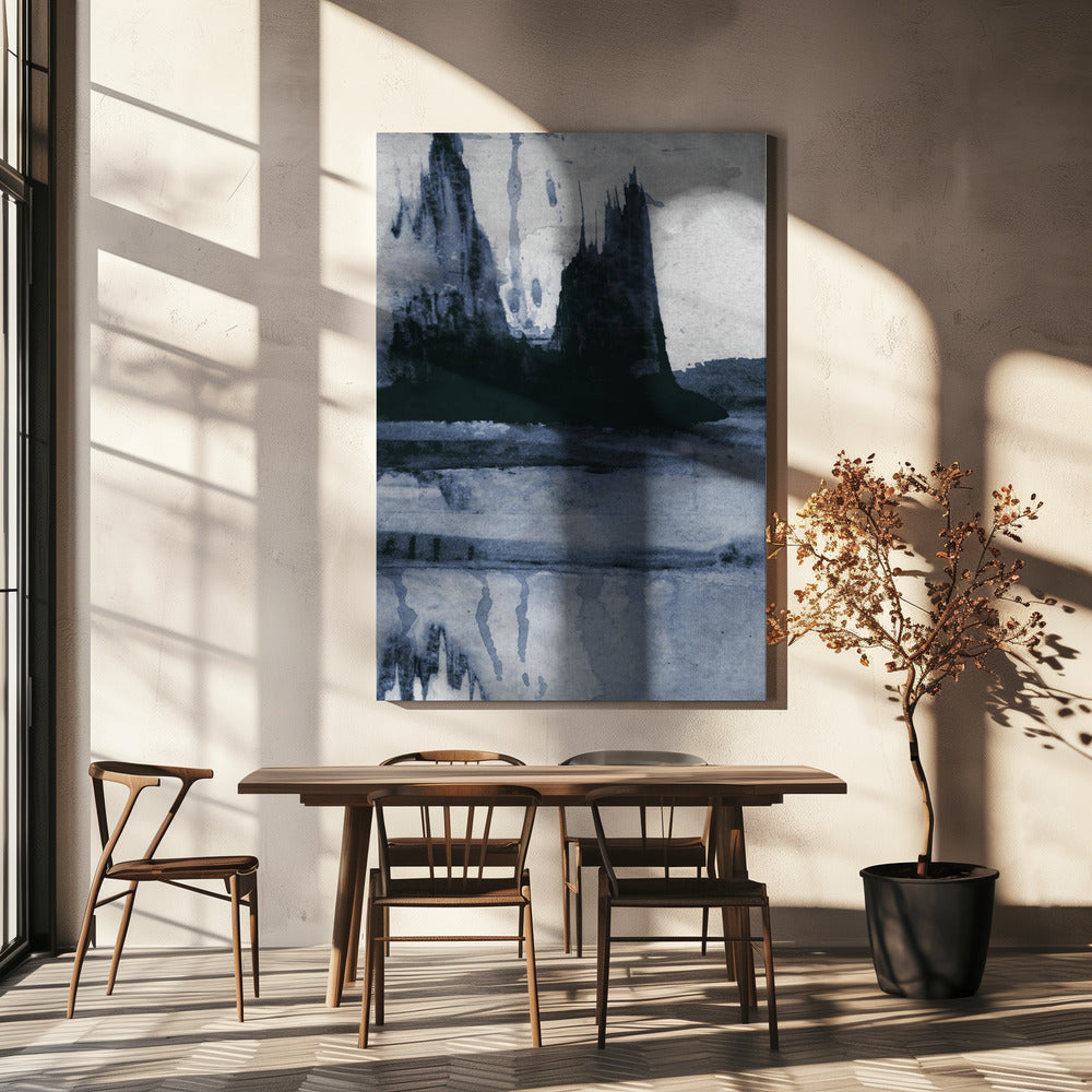 Blauw 3 | Canvas