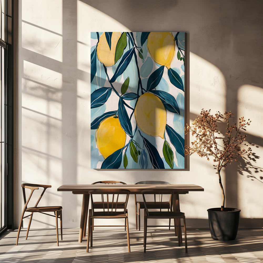 Citroenboom | Canvas