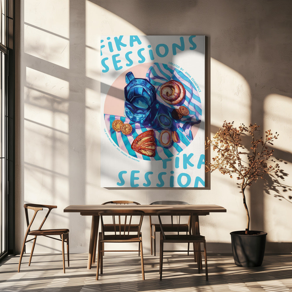 Het na-stranddutje | Canvas