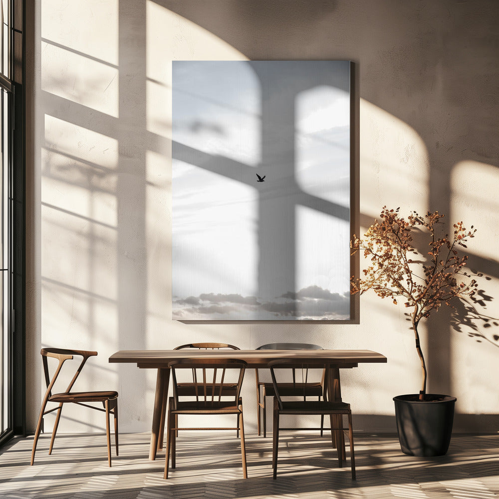Hoog vliegen | Canvas