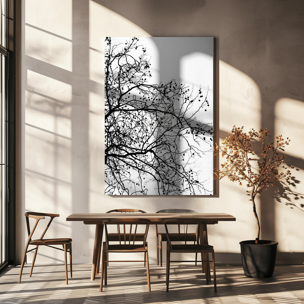 Wintersilhouetten 5 | Canvas