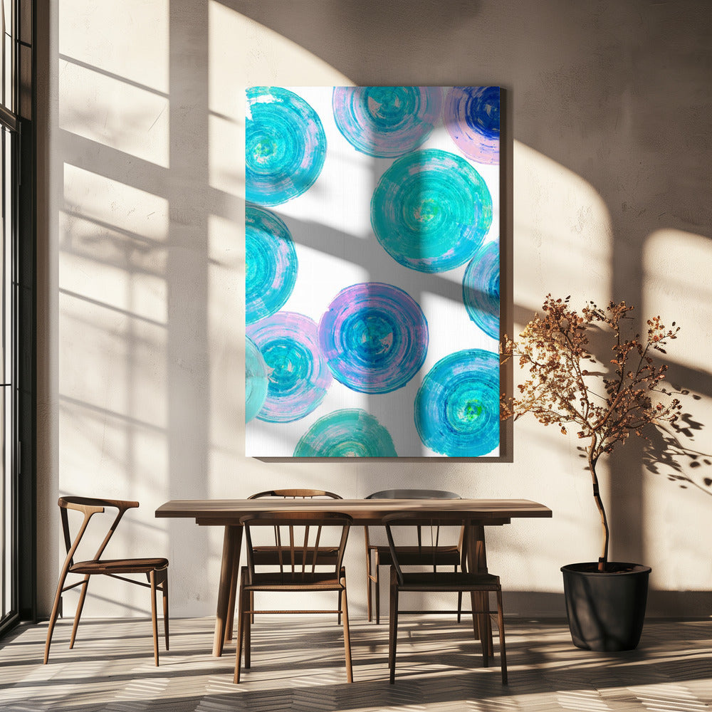 Draaiende Wervelingen 2 | Canvas