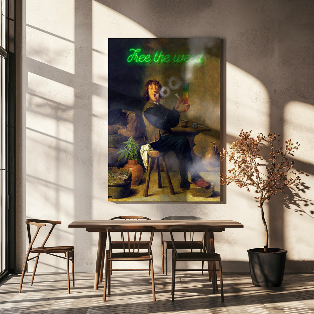 Bevrijd het onkruid | Canvas