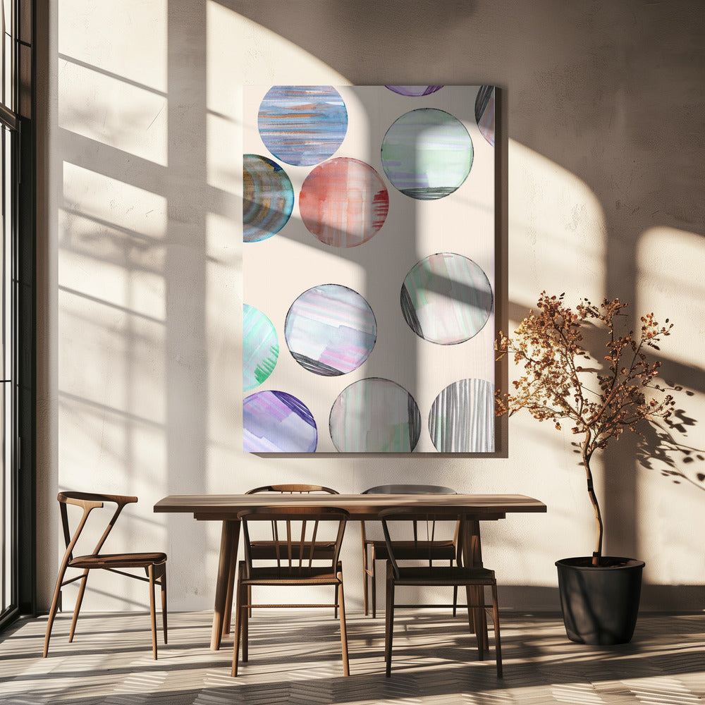 Beschermingscirkels 1 | Canvas