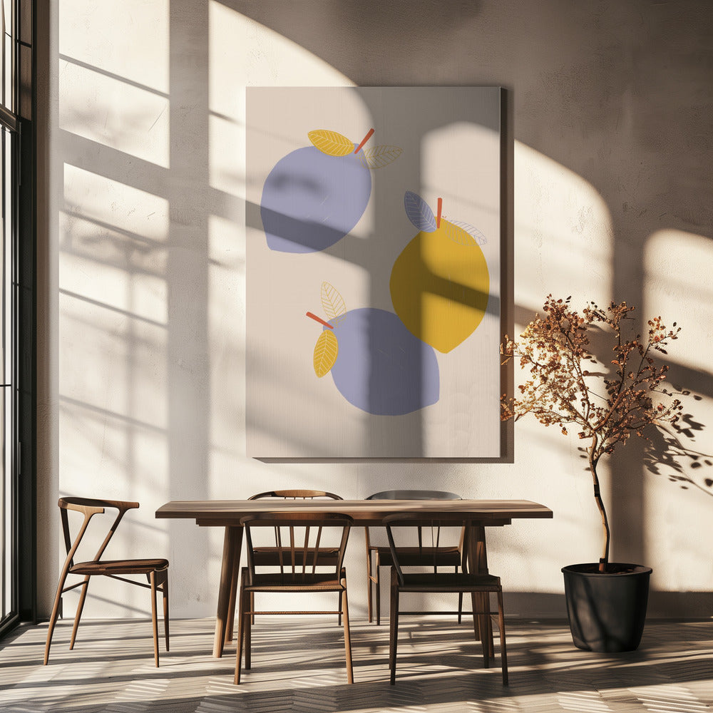 Citroenen | Canvas