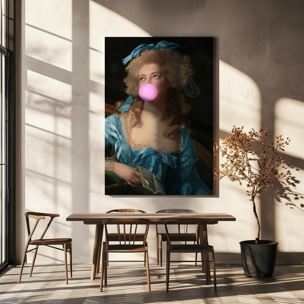 Bubblegumblue Ratioiso | Canvas