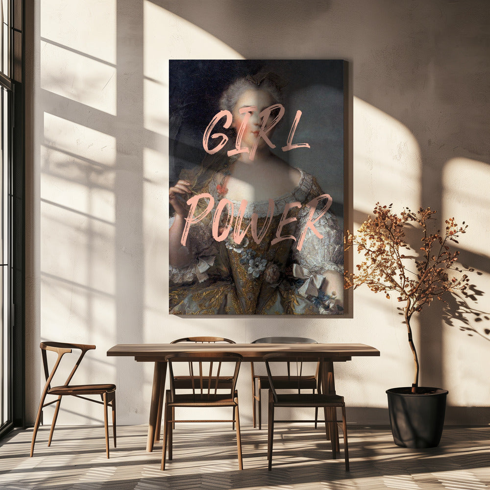 Girlpoweralteredart Ratioiso | Canvas