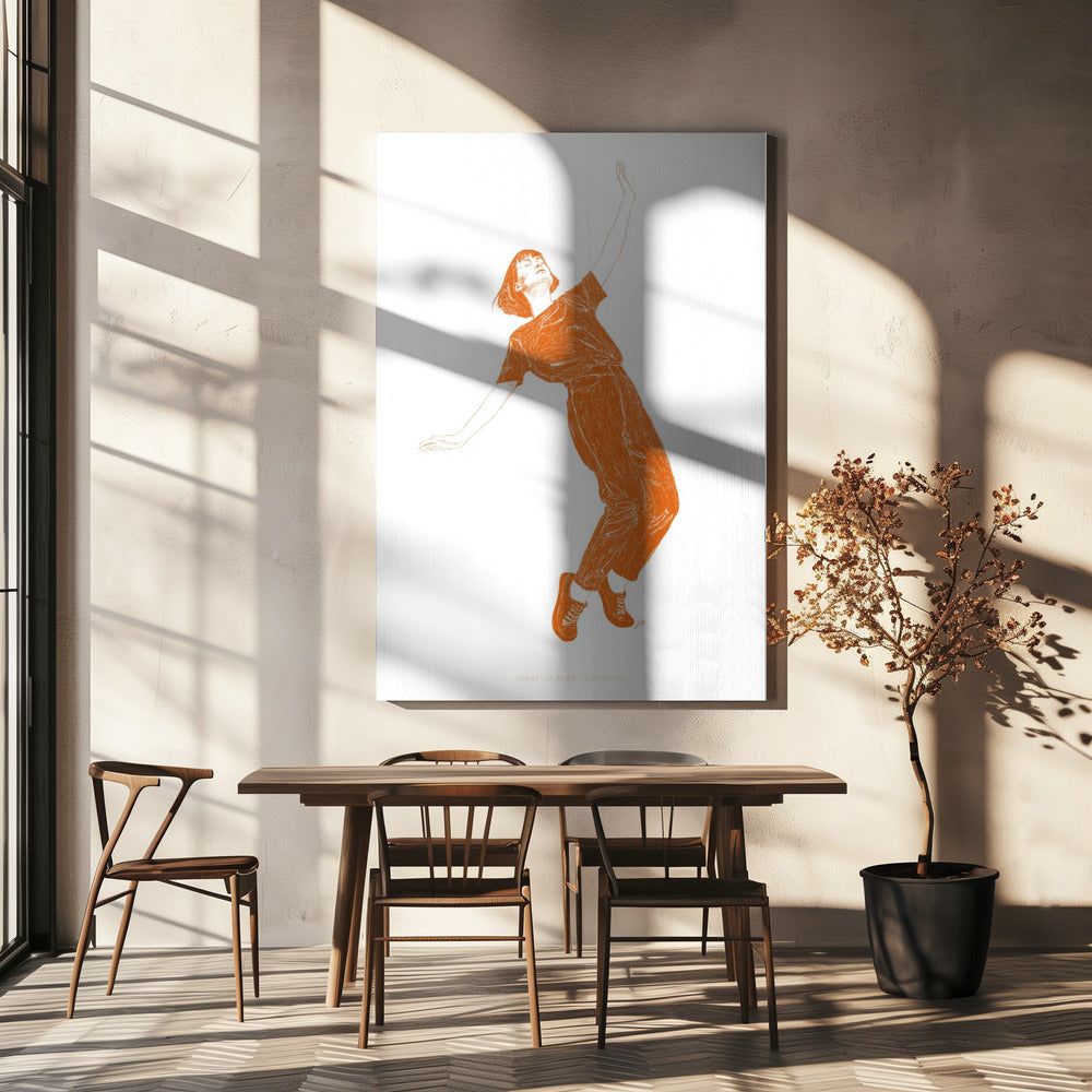 Jlr Dancing14 Exemplaar 2 | Canvas