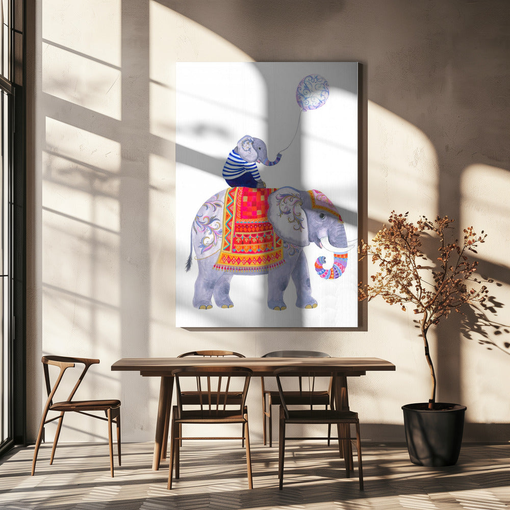 Olifantenavontuur | Canvas