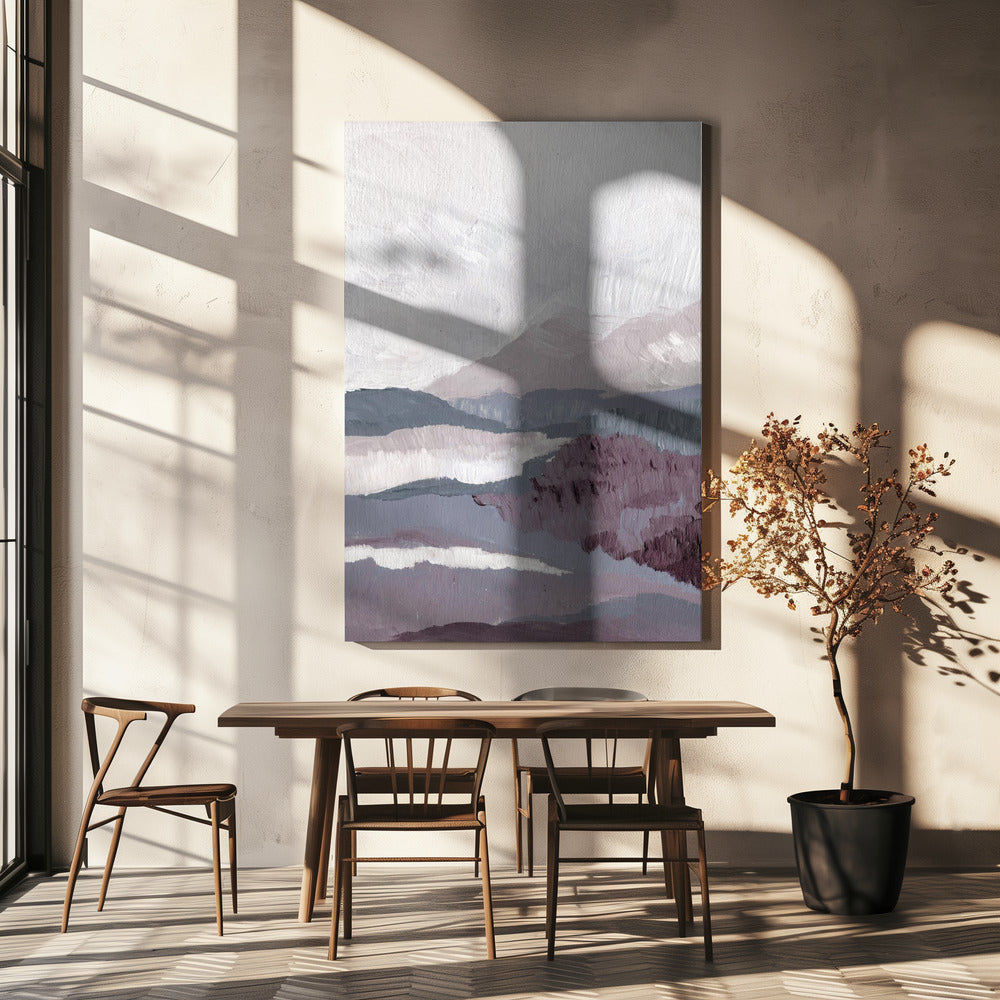Dromerig landschap | Canvas