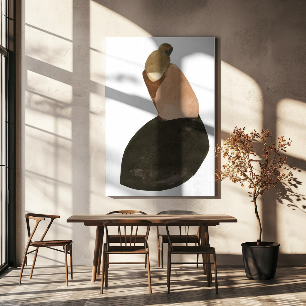 Zittende vrouw nr. 13 | Canvas