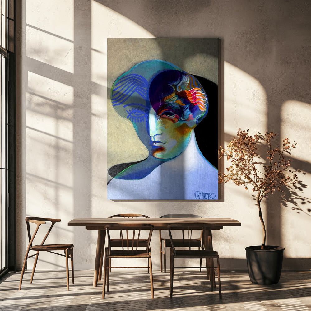 Rode Krullen | Canvas