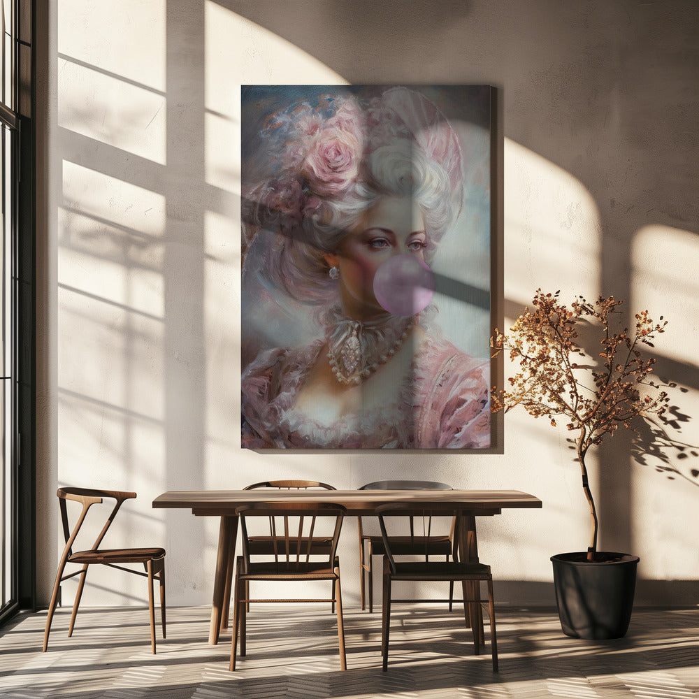 Pastel Marie Antoinette Bubblegum | Canvas