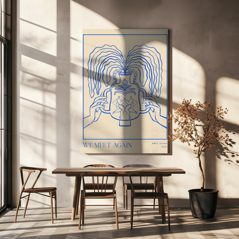 Vessel Collection : We Meet Again (LineArt) | Canvas