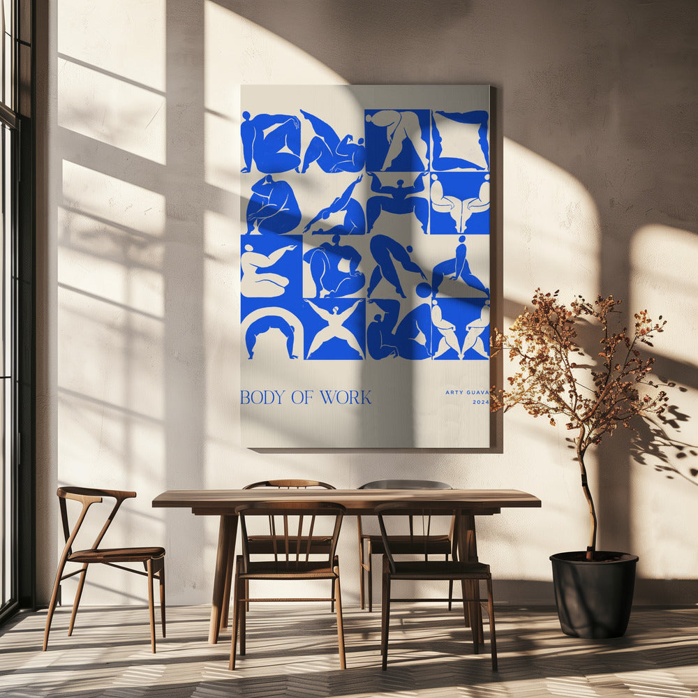 Body of Work (blue) | Canvas