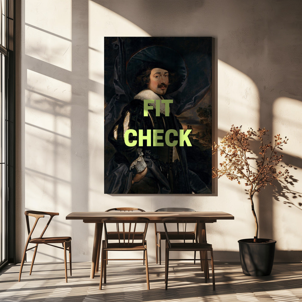 Stylish Mustache Noble | Canvas