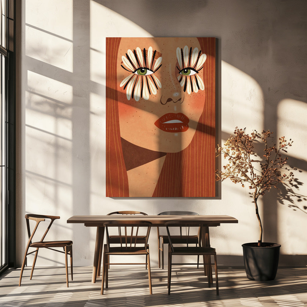 Bloemenogen | Canvas