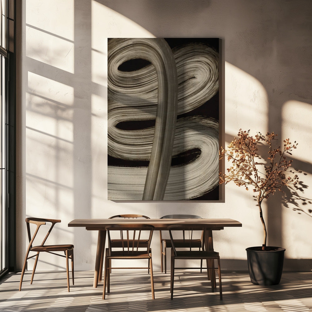 Vloeiende Streken | Canvas