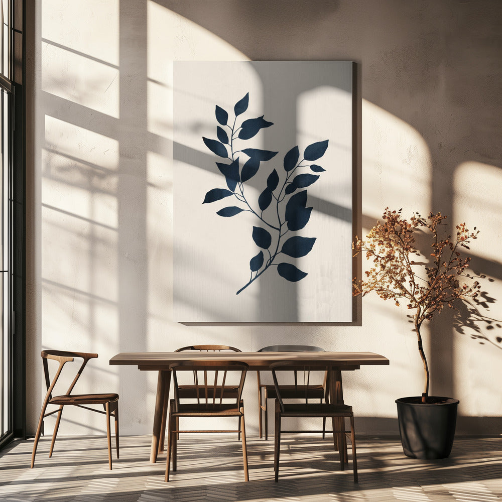 Botanisch silhouet 2 | Canvas