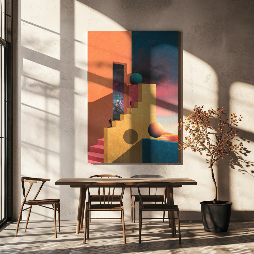 Kosmisch Portaal | Canvas