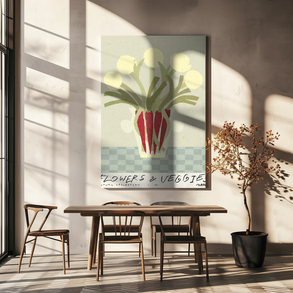Bloemen & Groenten 01 | Canvas