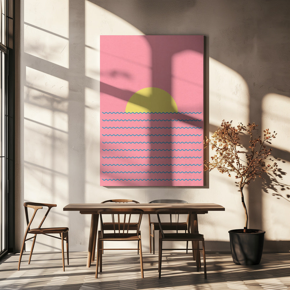 Elke dag komt de zon op | Canvas