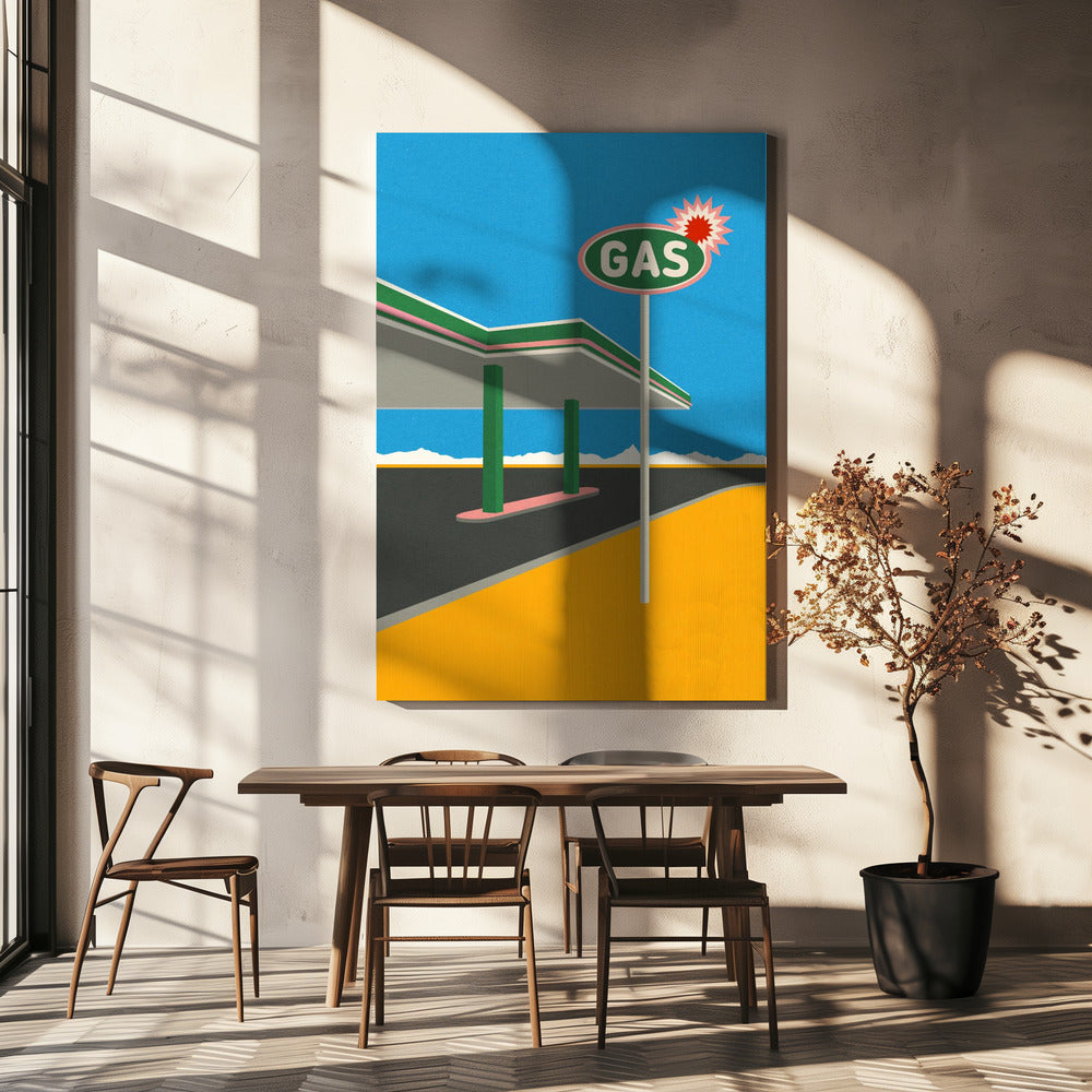 Spark Tankstation | Canvas