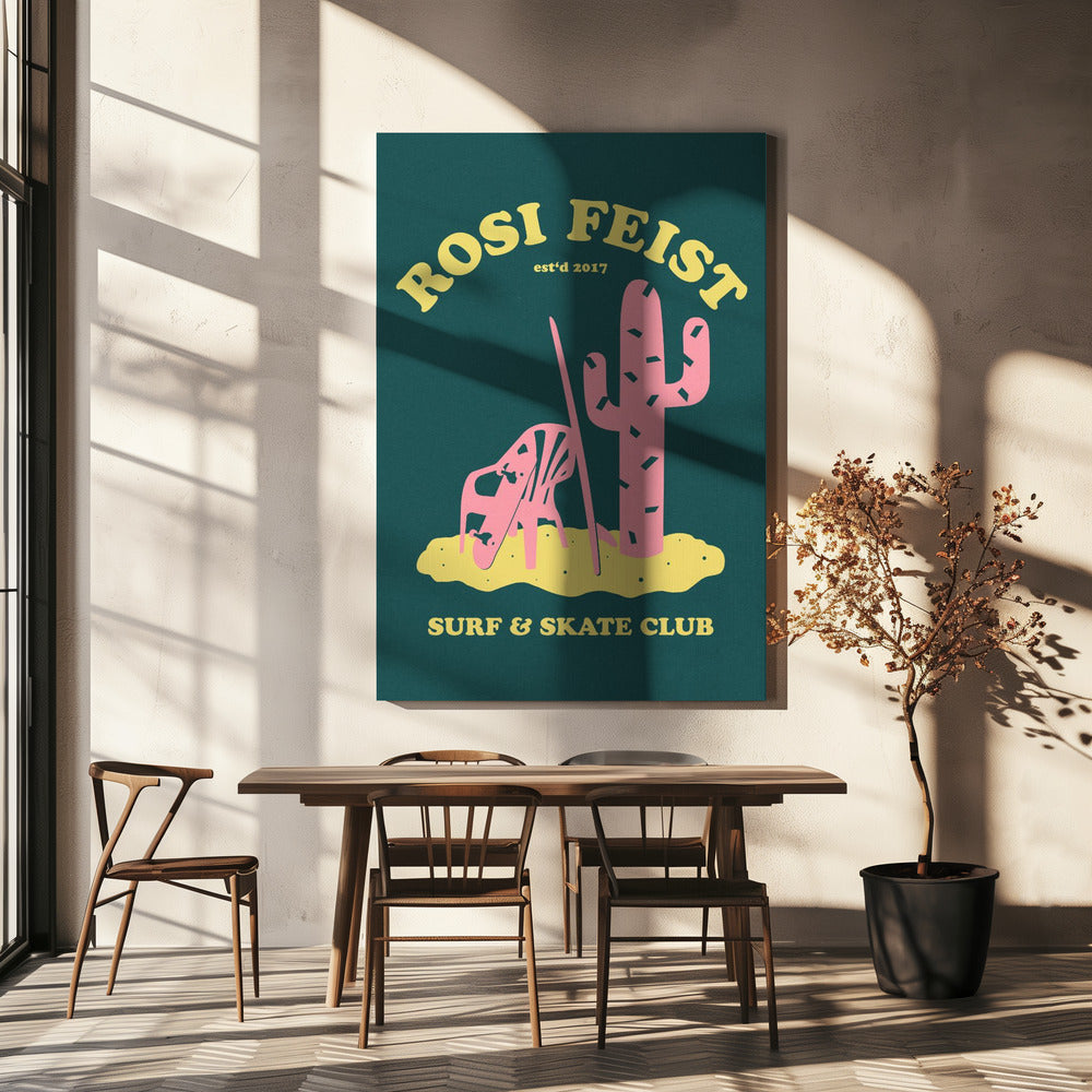 Rosi Feist Surf- en Skateclub | Canvas