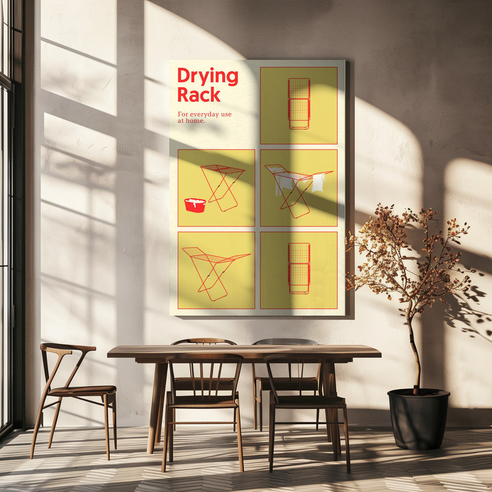 Poster Droogrek | Canvas