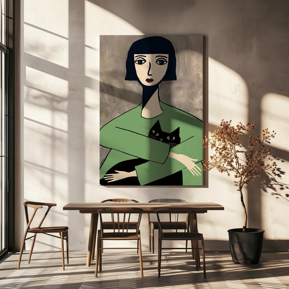 Kattenliefhebber | Canvas