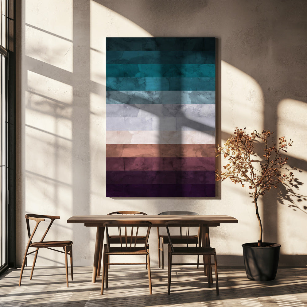 Expressionistisch landschap 1 | Canvas