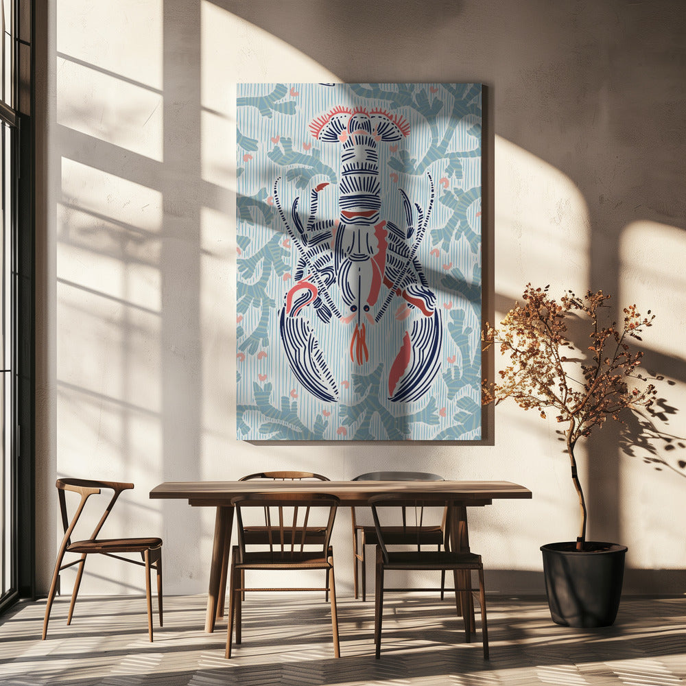 Schaaldierenkern munt | Canvas