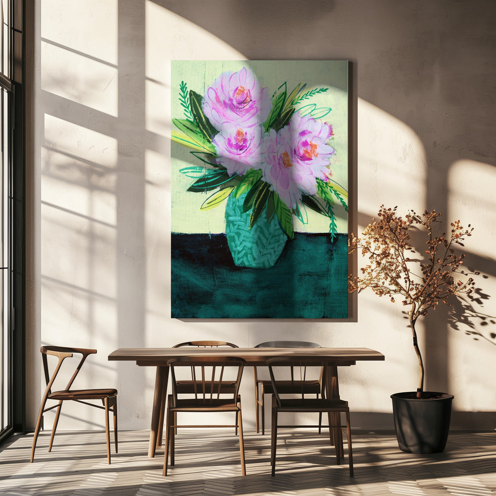 Rozenarrangement II | Canvas