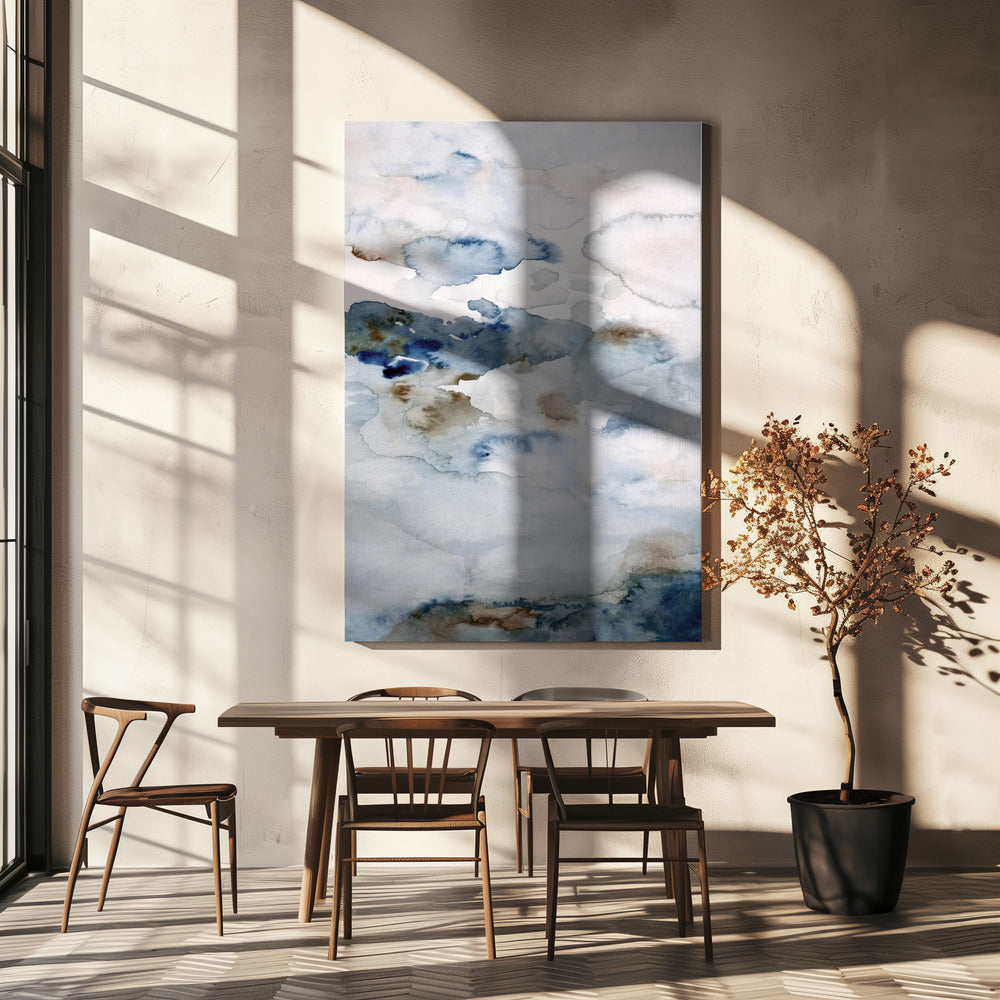 In de wolken 3 | Canvas