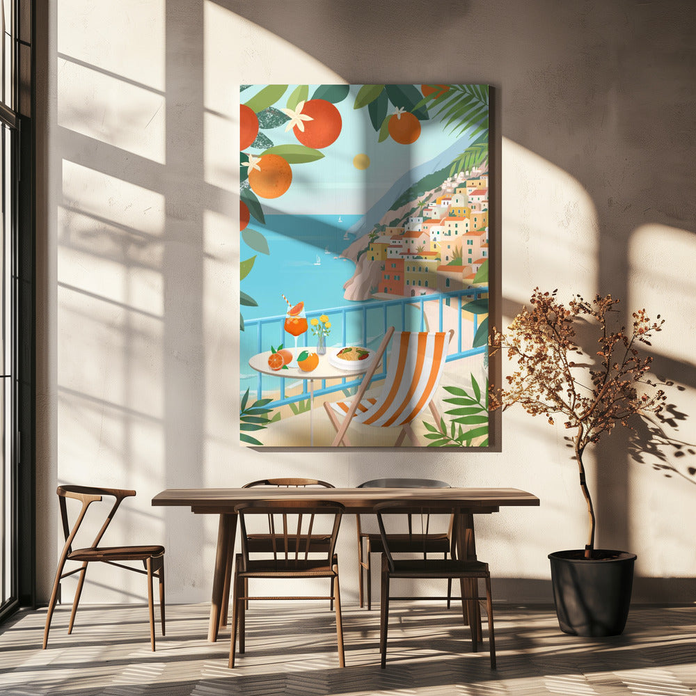 Italiaanse zomer | Canvas